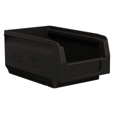 Складской лоток Logic Store 165х100х75 мм чёрный ЭКО N1 (12.401.1)