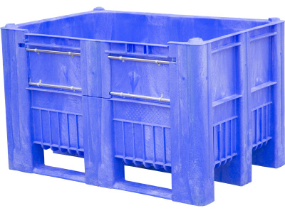BoxPallet 1200х800х740 мм сплошной с верхней дверцей, арт. C-Box 1208 DS (в/д), код: 20488