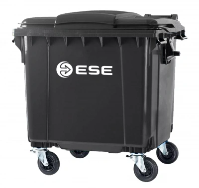 Евроконтейнер Ese 1100 л серый