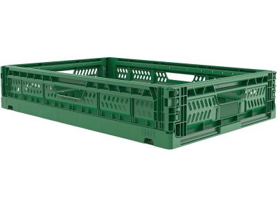 Ящик 600х400х120 складной, перфорированный, код: 38570