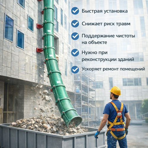 Мусоросбросы строительные — удобный и безопасный способ удаления мусора со стройплощадок