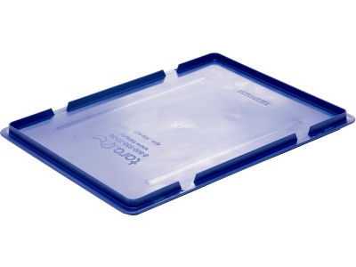 Крышка п/п 400х300 для ящиков цв. синий  (Крышка п/п 400х300 для ящиков цв. синий ), арт. 500 KLT, код: 29423