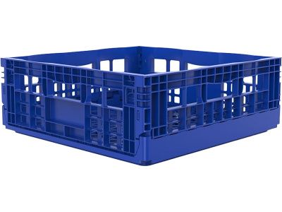 Ящик 400х400х150 складной, перфорированный, код: 38591