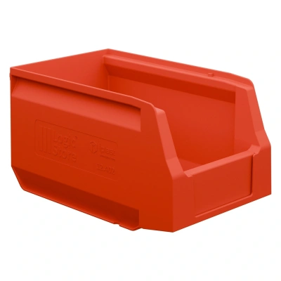 Складской лоток Logic Store 250х150х130 мм красный N1 (12.402.1)