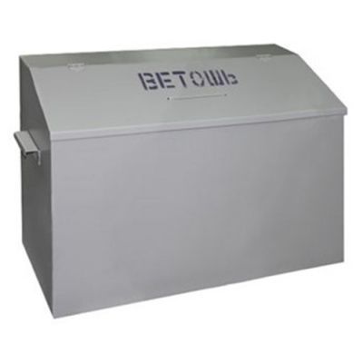 Ящик для ветоши КДВ-1 0,1 м3 600x400x500 мм Серый
