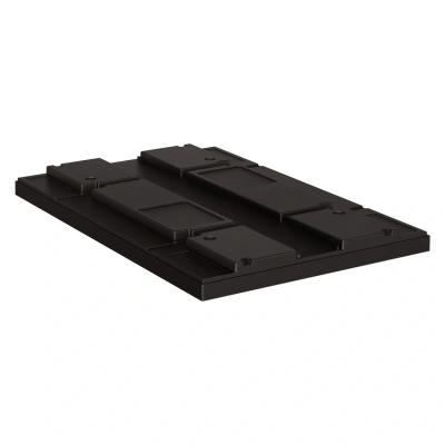 Крышка пластиковая BL 1200x800x50 мм чёрная