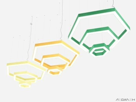 Купить шестиугольный светильник hexagon trio 6000k 198w с доставкой