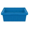 Вкладываемый контейнер INSTORE KV-6422 600x400x220 мм голубой со сплошным дном