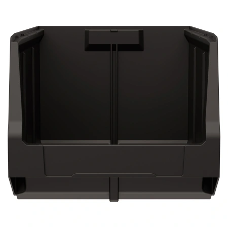 Складской лоток Logic Store 500х300х250 мм чёрный ЭКО с отверстиями для перегородок N1 (12.407.1)