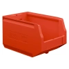 Складской лоток Logic Store 350х225х200 мм красный с отверст. для продольн. перегород. и накл. 100х70 мм