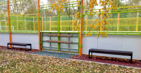 Банкетка чугунная «Варшава» 3,0 м (3 опоры)
