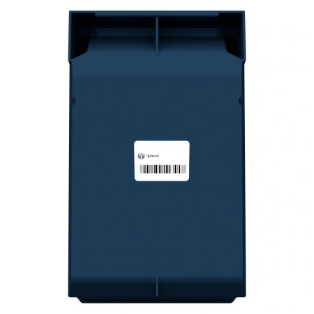 Складской лоток Logic Store 250х150х130 мм синий индиго с наклейкой 50х70 мм сбоку