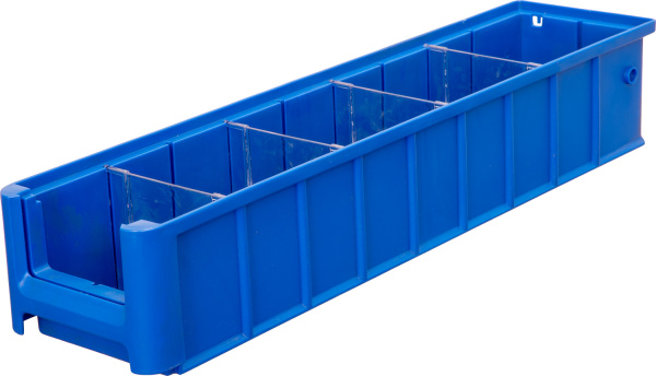 Ящик сплошной 500×117×90 мм, объем 5.27 л., арт.: SK 5109, синий, код: 12377