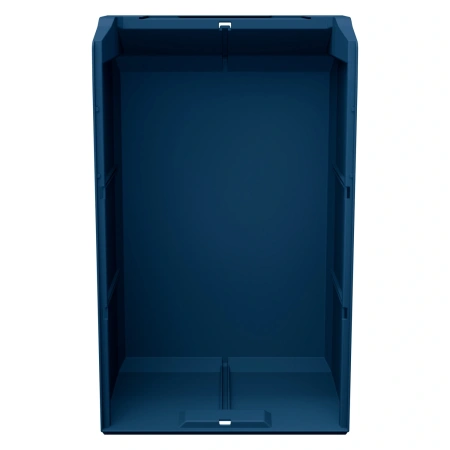 Складской лоток Logic Store 500x300x200 мм синий индиго с отверстиями для перегородок