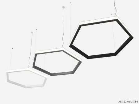 Купить шестиугольный светильник hexagon side 4000k 288w с доставкой