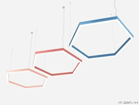 Купить шестиугольный светильник hexagon 4000k 144w с доставкой