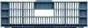 Ящик перфорированный 740×465×145, арт.: 401-А, объём 30, серый, код: 00454
