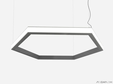 Купить шестиугольный светильник hexagon side 4000k 288w с доставкой