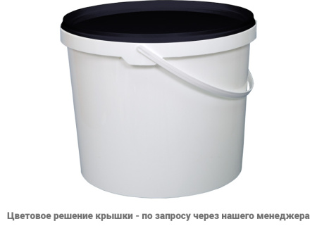 Ведро пластиковое 5 литров с контр. замком, арт. ВП 5, код: 00986