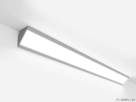 Купить угловой светильник linear u2364 4000k 77w 3000mm с доставкой