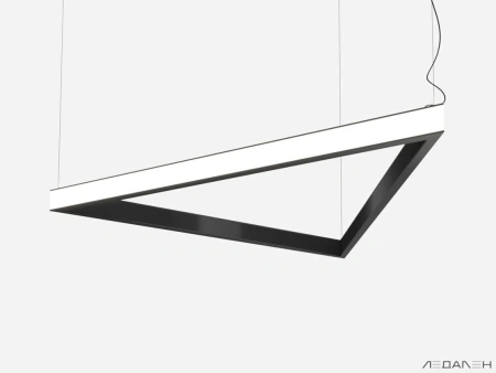Купить треугольный светильник triangolo side 6000k 147w с доставкой