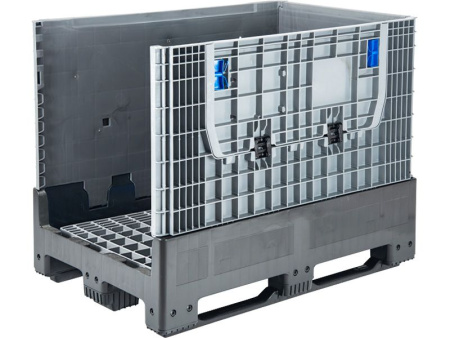 DPF-Box 1208S 1200x800x950 мм сплошной разборный на 3-х полозьях с 2-мя откид. дверцами, арт. DPF-Box 1208 S-S(3) F2, код: 18721
