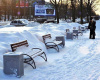 Скамейка стальная «Бульвар» 3,0 м (3 опоры)