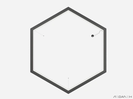 Купить шестиугольный светильник hexagon dentro 3000k 144w с доставкой