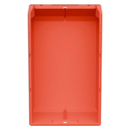 Складской лоток Logic Store 500х300х200 мм красный с отверстиями для перегородок N1 (12.406.1)