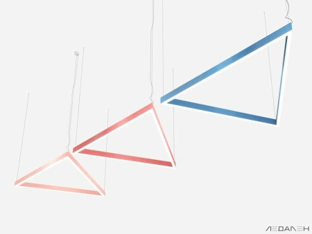 Купить треугольный светильник triangolo 6000k 39w с доставкой