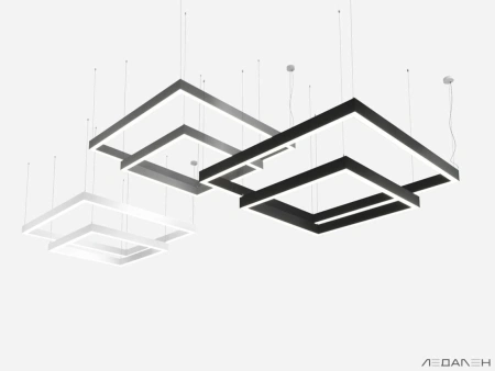 Купить квадратный светильник kvadrato duо 5000k 130w с доставкой