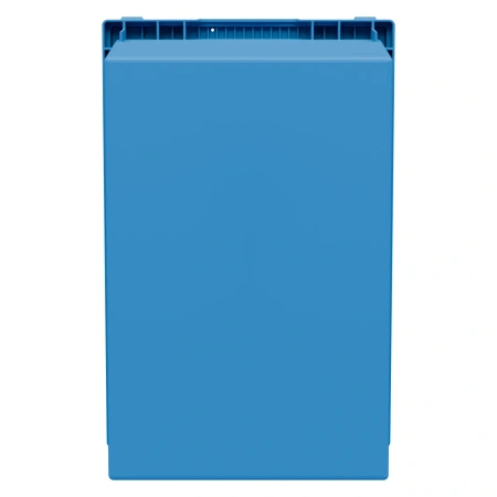 Вкладываемый контейнер INSTORE KV-6432 600x400x320 мм голубой со сплошным дном