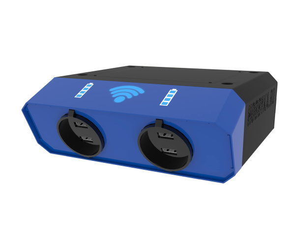 Зарядное устройство и точка доступа Wi-Fi «Валли» 4xUSB