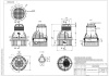 Колодец КС-7 H2400 мм, без пригрузочной камеры, с крышкой D 560 мм