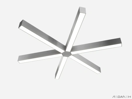 Купить модульный светильник linear m7050 luch 6 4000k 26w 1000mm с доставкой
