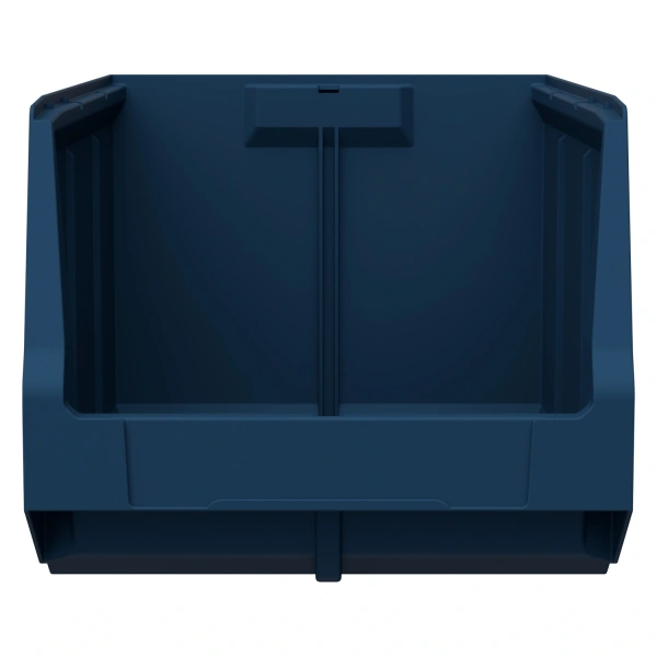 Складской лоток Logic Store 500х300х250 мм синий индиго с отверстиями для перегородок N1 (12.407.1)