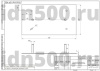 БР-450 Отбойник резиновый с монтажной пластиной и комплектом креплений