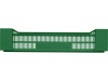 Ящик перфорированный 600×400×135, арт.: 119, объём 32.4, зелёный, код: 03005