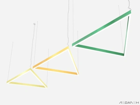 Купить треугольный светильник triangolo 6000k 39w с доставкой