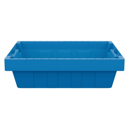 Вкладываемый контейнер INSTORE KV-5314 490x330x140 мм голубой со сплошным дном