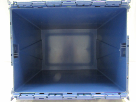 Ящик сплошной 400×300×305 мм, объем 38.4 л., арт.: SPKM 4332-1, синий, код: 21820