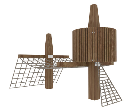 Игровой комплекс QUANTWOOD «Горизонт»