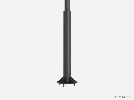 Купить опора освещения круглая round d108/76 3000mm с доставкой