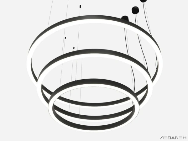 Заказать светильник кольцо ring trio 6000k 324w артикул  с доставкой