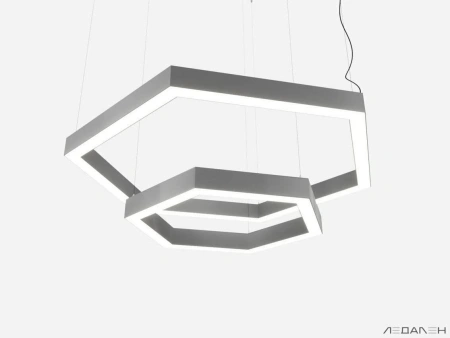 Купить шестиугольный светильник hexagon duo 5000k 144w с доставкой