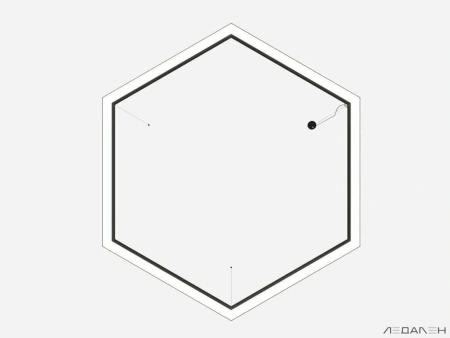 Купить шестиугольный светильник hexagon 4000k 144w с доставкой