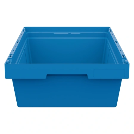 Вкладываемый контейнер INSTORE KV-6417 600x400x172 мм голубой со сплошным дном