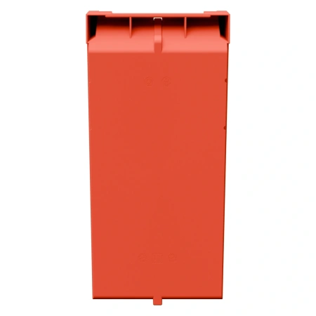 Складской лоток Logic Store 500х225х150 мм красный с отверстиями для перегородок N2 (12.405.2)