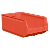 Складской лоток Logic Store 500х300х200 мм красный с отверстиями для перегородок N1 (12.406.1)