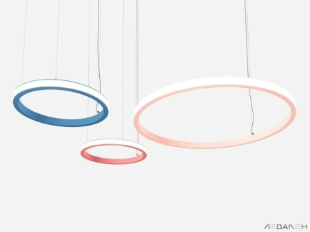 Купить светильник кольцо ring side 3000k 87w с доставкой